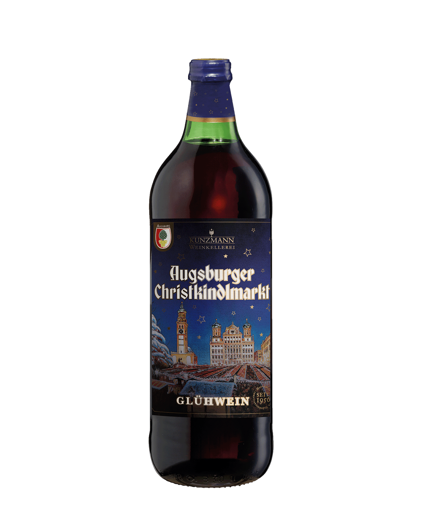Augsburger Christkindlmarkt Glühwein rot