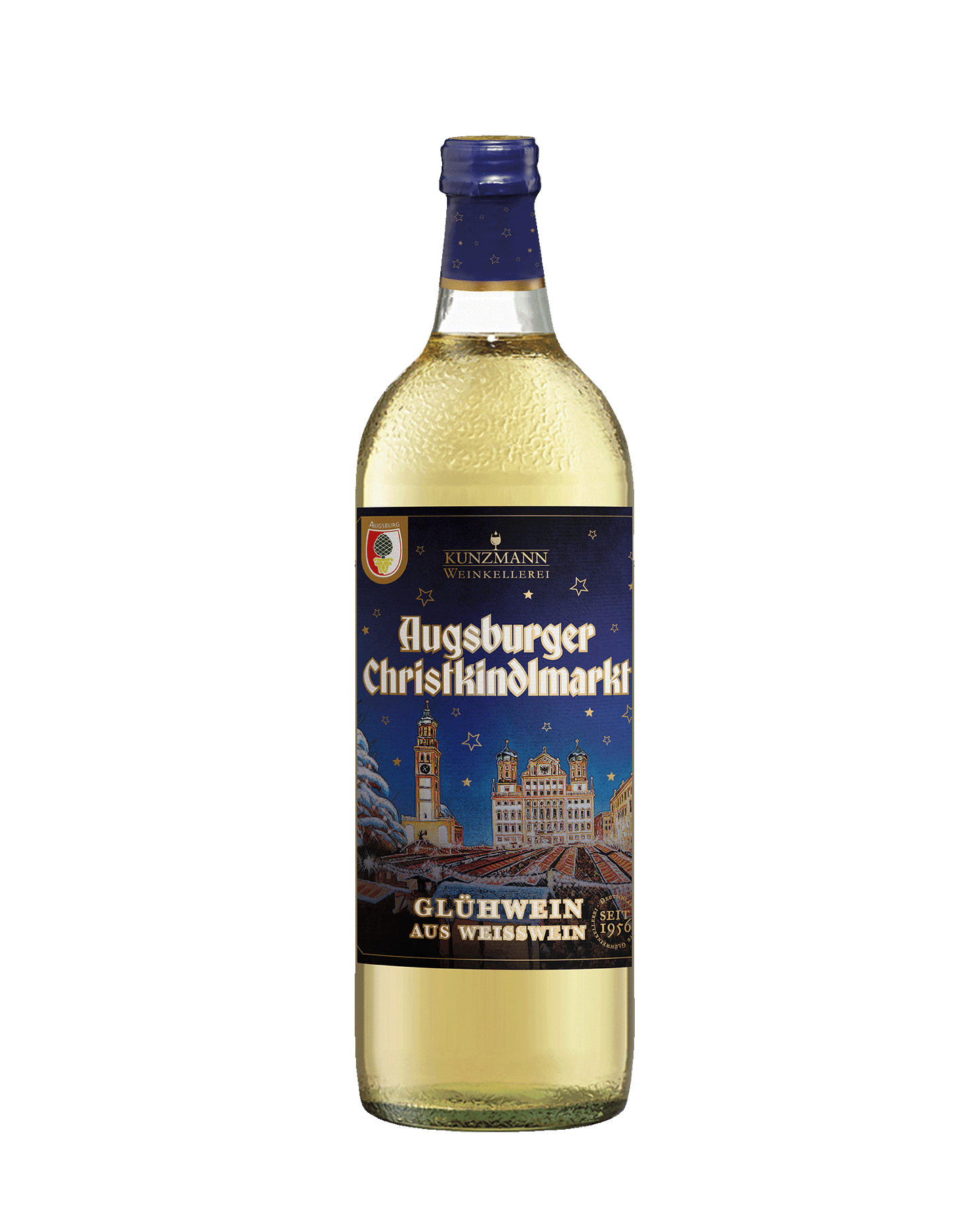 Augsburger Christkindlmarkt Glühwein weiß
