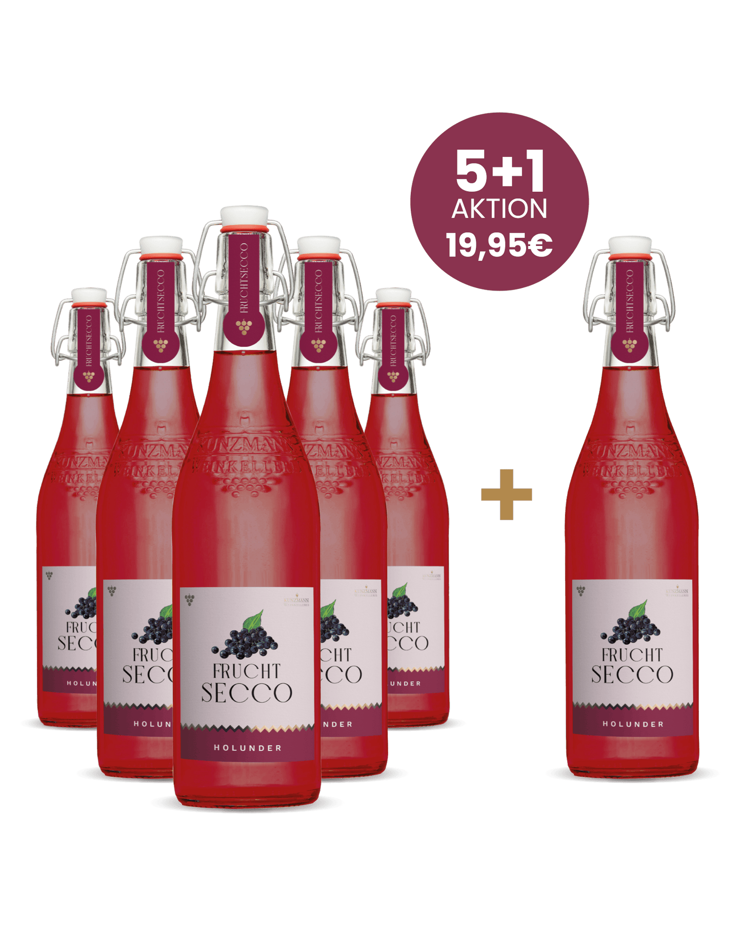 5+1 Fruchtsecco Holunder