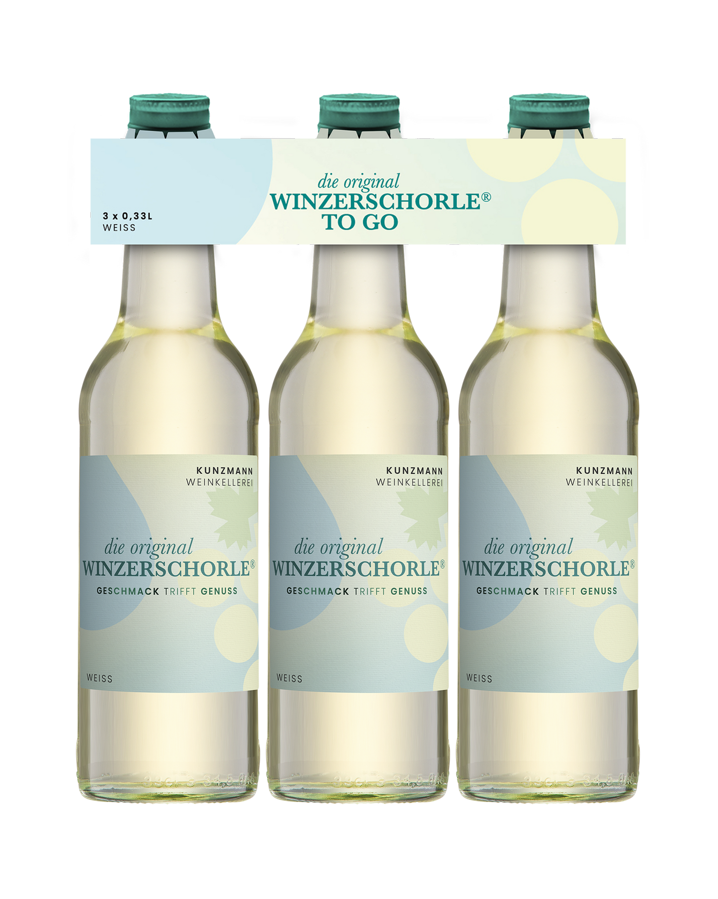 Die Original Winzerschorle® weiss 4x 3er-Tray