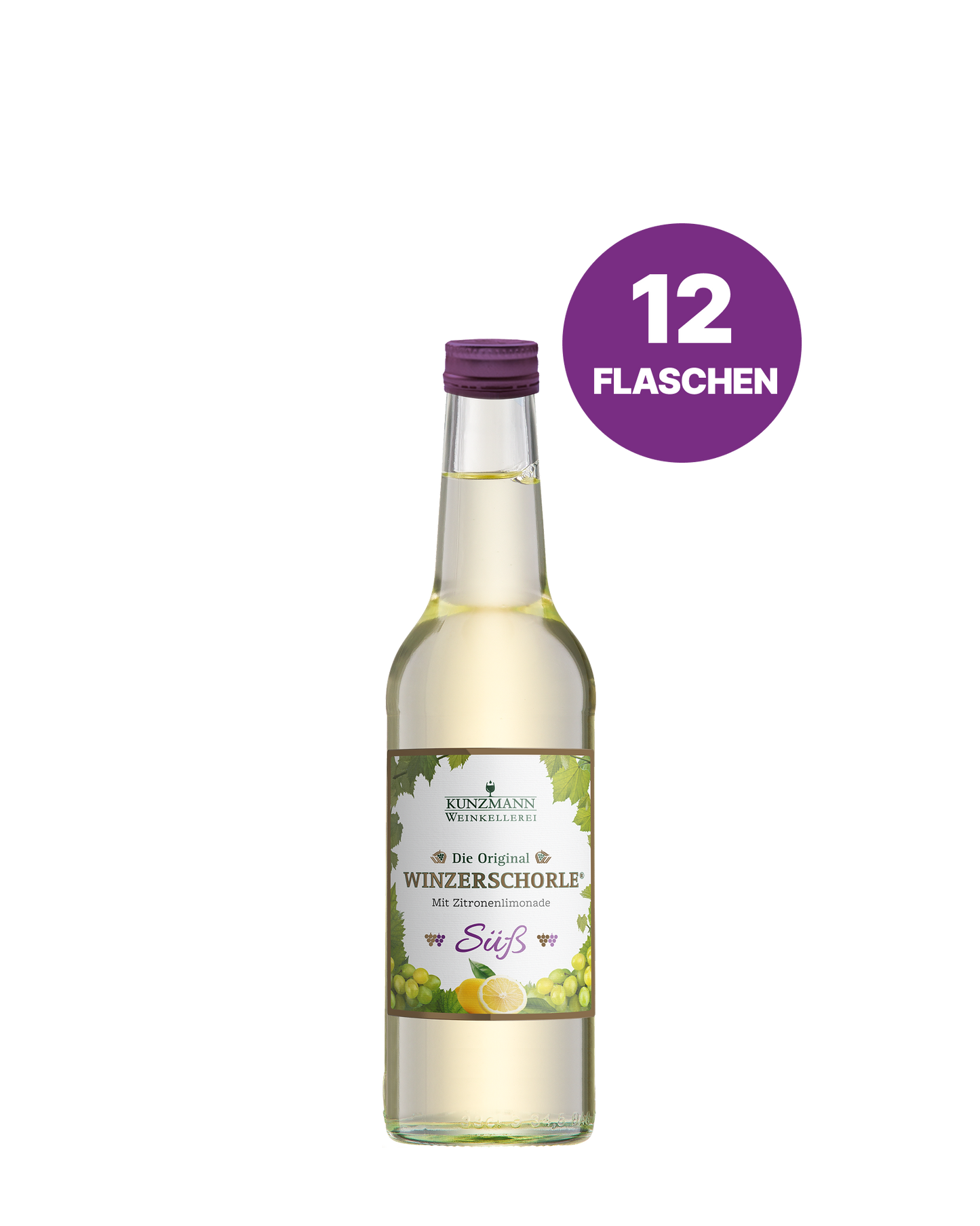 Die Original Winzerschorle® süß 12 × 0,33 l