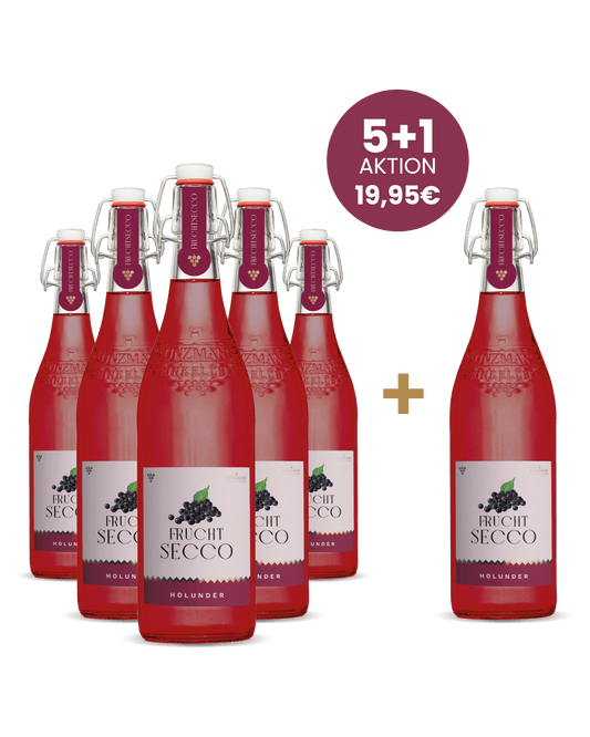 5+1 Fruchtsecco Holunder
