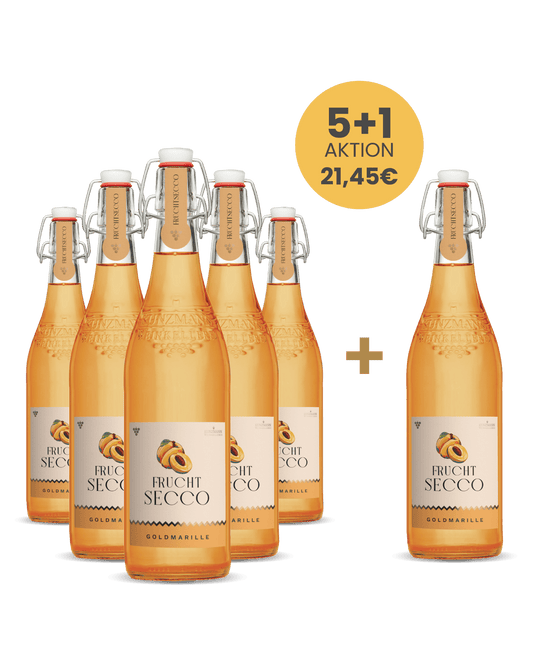 5+1 Fruchtsecco Goldmarille